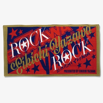 特典スペシャルビーチタオル(ロゴフデ)ROCK