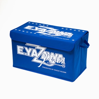 収納BOX(ロゴフデ)ネイビー