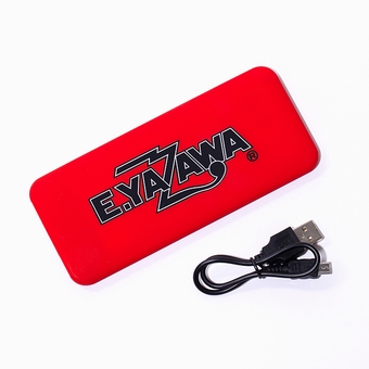 モバイルバッテリー(ロゴ)RED