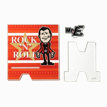 てなグッズや アクリルモバイルスタンド(Mr.E)ROCK'N'ROLL｜DIAMOND MOON通信 ミュージシャン