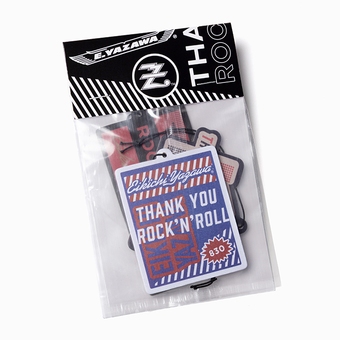 矢沢永吉　カーフレグランス×3 エアフレッシュナー×1 +オマケ エアフレッシュナー3種セット(LOGOS)THANK YOU ROCK'N'ROLL｜DIAMOND