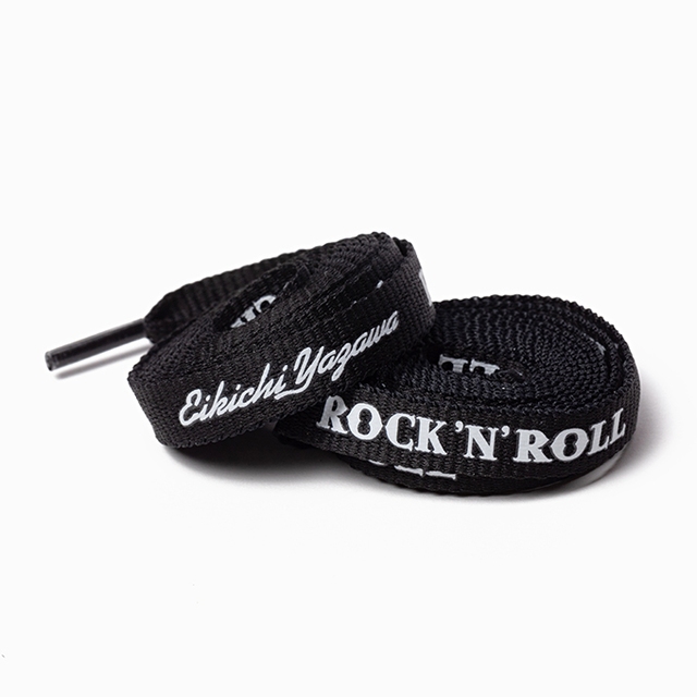 靴ひも(EikichiYazawa)ROCK'N'ROLLブラック｜DIAMOND MOON通信