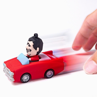 プルバックミニカーキーホルダー(Mr.E)｜DIAMOND MOON通信販売｜矢沢