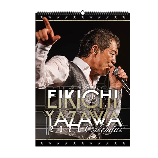 E.YAZAWA壁掛けカレンダー2026｜DIAMOND MOON通信販売｜矢沢永吉公式サイト