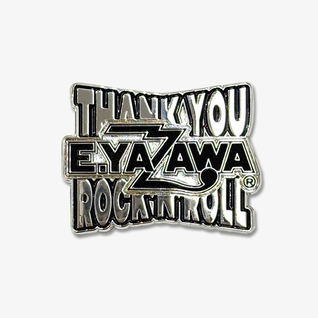 ピンバッジ(ロゴ)THANK YOU ROCK'N' ROLL｜DIAMOND MOON通信販売｜矢沢