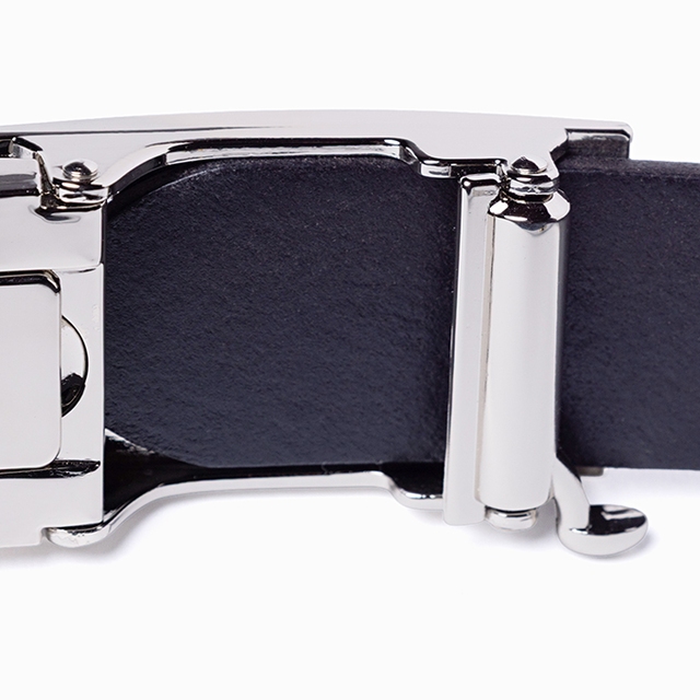 スライドレザーベルト(ロゴ)ブラック｜DIAMOND MOON通信販売｜矢沢永吉