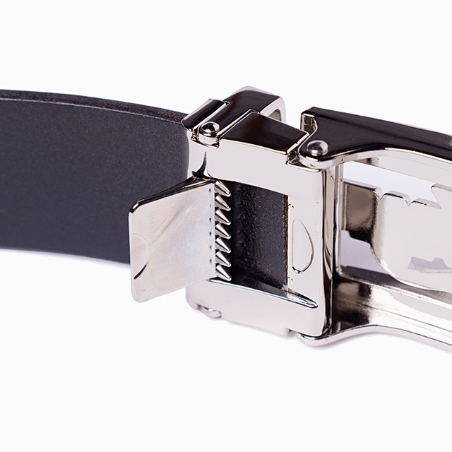 スライドレザーベルト(ロゴ)ブラック｜DIAMOND MOON通信販売｜矢沢永吉