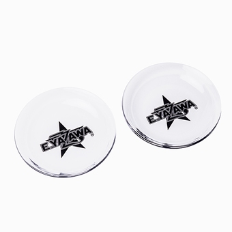 ガラスプレート(ロゴ星)2枚セット｜DIAMOND MOON通信販売｜矢沢永吉