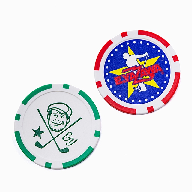 ゴルフマーカーセット(カジノチップ)｜DIAMOND MOON通信販売｜矢沢永吉