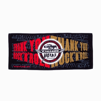 フェイスタオル(スリーロゴ)THANK YOU ROCK'N'ROLL
