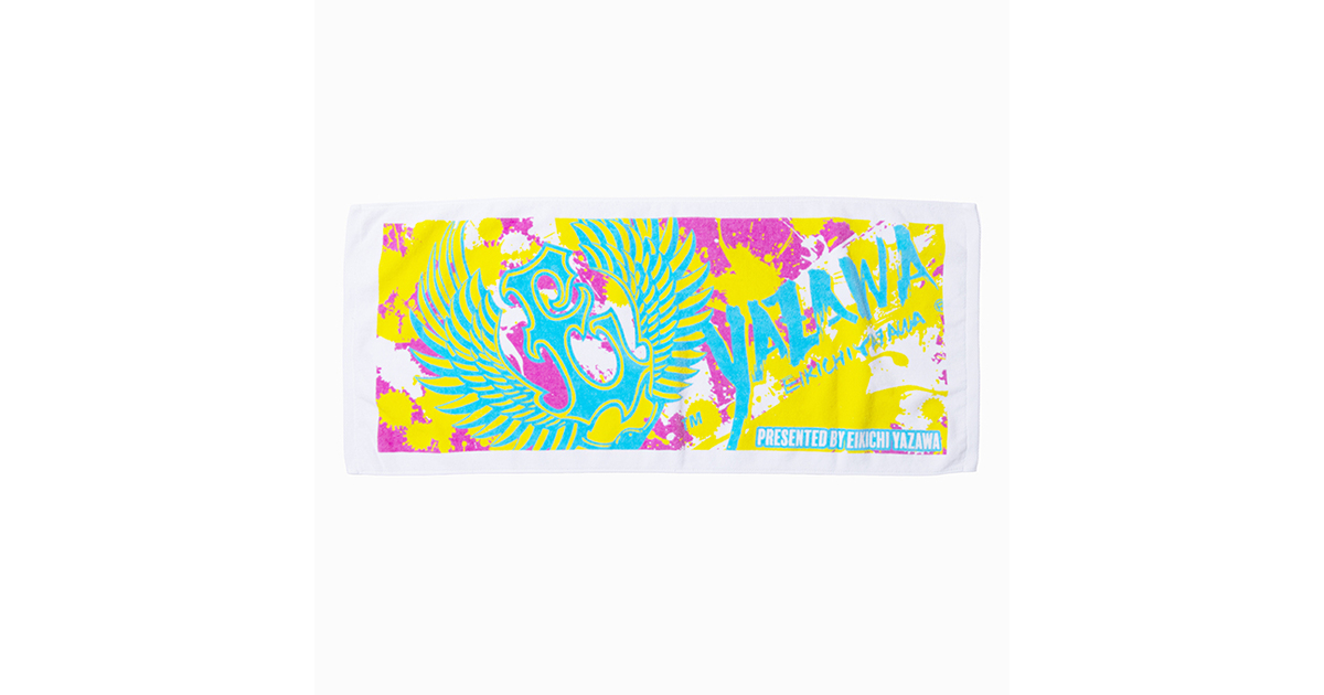 フェイスタオル(Eハネ&フデ)カラフル｜DIAMOND MOON通信販売｜矢沢永吉