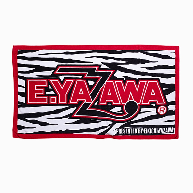 スペシャルビーチタオル(ロゴ)ゼブラ｜DIAMOND MOON通信販売｜矢沢永吉