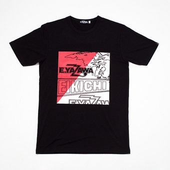Tシャツ(ワシロゴパズル)ブラック