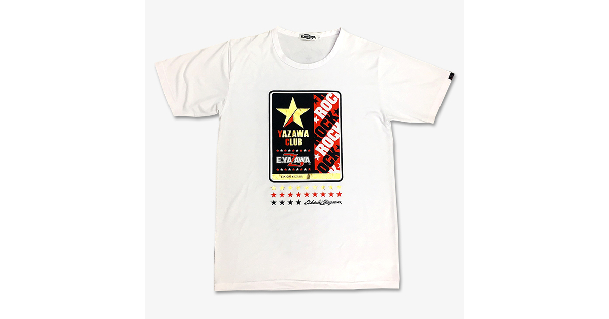【旧サイズ】Tシャツ(YAZAWA CLUB2019)｜DIAMOND MOON通信 