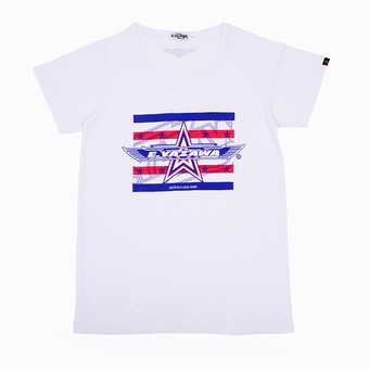 レディースTシャツ(羽ロゴ)スター