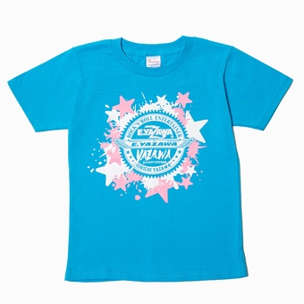 Jr.Tシャツ(スリーロゴスターズ)ブルー