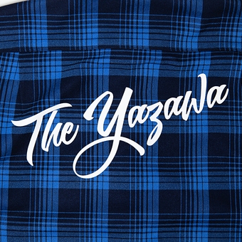 ネルシャツ(THE YAZAWA)ブルー｜DIAMOND MOON通信販売｜矢沢永吉公式サイト