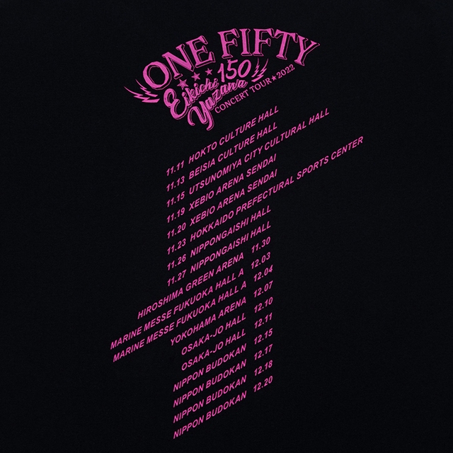 レディースTシャツ(ONE FIFTY2022)｜DIAMOND MOON通信販売｜矢沢永吉