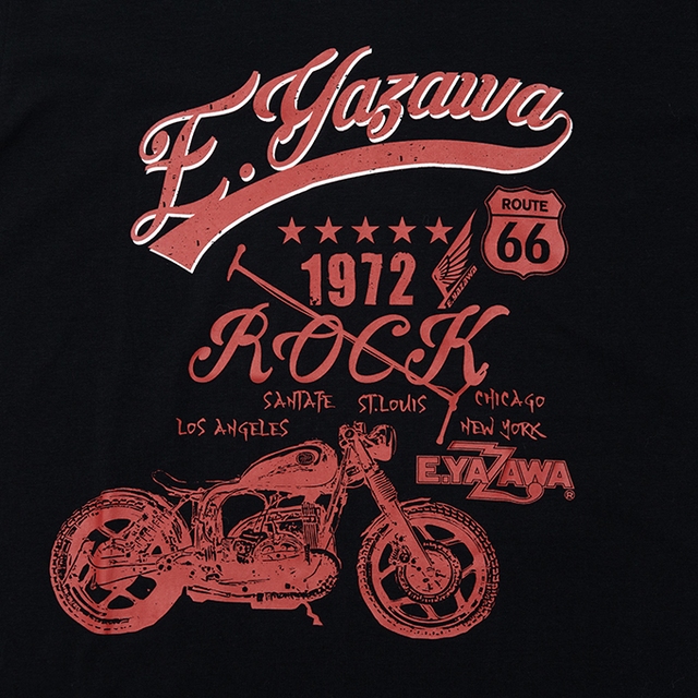 Tシャツ☆矢沢永吉 WE ARE DOGS！E.YAZAWA Tシャツ バイクチーム - T