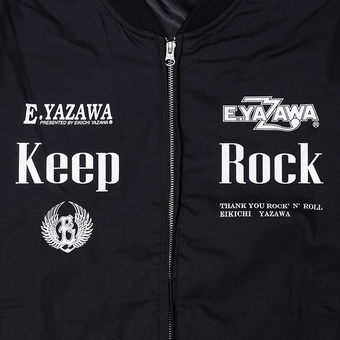 ジップアップジャケット(LOGOS)KEEP ROCK｜DIAMOND MOON通信販売