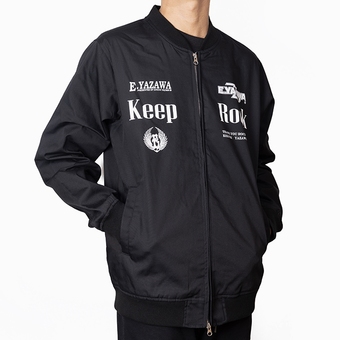 ジップアップジャケット(LOGOS)KEEP ROCK｜DIAMOND MOON通信販売｜矢沢