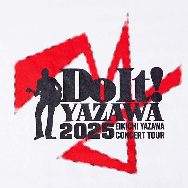 Tシャツ(Do It!YAZAWA2025)スケジュールホワイト｜DIAMOND MOON
