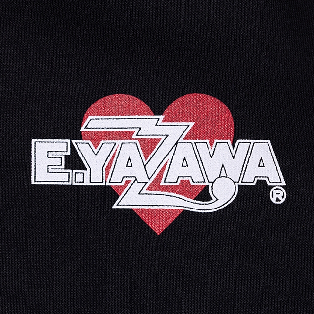 レディースパーカー(ロゴハート)ブラック｜DIAMOND MOON通信販売｜矢沢