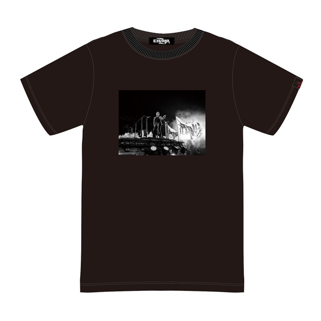 【新品】矢沢永吉 Tシャツ Sサイズ ライブ Tシャツ(LIVE PHOTO)ブラック｜DIAMOND MOON通信販売｜矢沢永吉公式サイト
