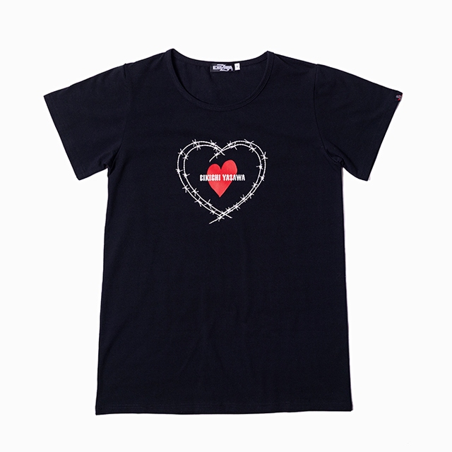 レディースTシャツ(ワイヤーハート)｜DIAMOND MOON通信販売｜矢沢永吉